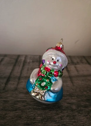 Vintage / retro kerstbal, merk: Unique, staat: Goed, € 5,00, € 5,95 inclusief Kopersbescherming