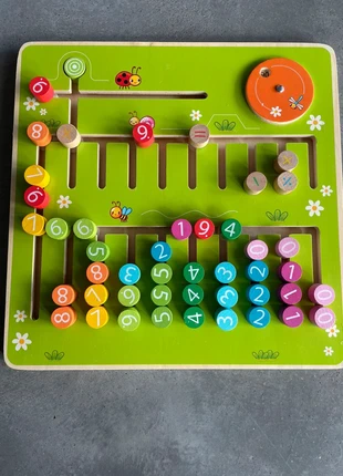 Jeu éducatif d’arithmétique Playtive en bois, marca: Playtive, estado: Novo com etiquetas, tamanho: 12-18 meses / 80 cm, €3.00, €3.85 inclui Proteção do Comprador