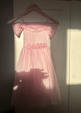 Robe de fête enfant fille rose, condition: Very good, size: 8 years / 128 cm, €5.00, €5.95 includes Buyer Protection