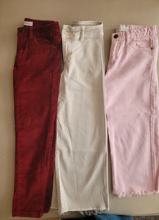 Lote de 3 pantalones con cinturilla ajustable, brand: Zara, condizioni: Ottime, taglia: 6 anni / 116 cm, €16.00, €17.50 include la Protezione acquisti