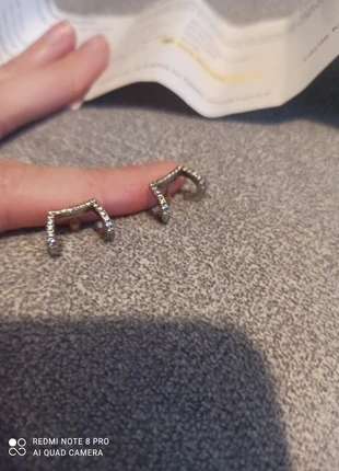 Boucles argent rhodié, brand: Victoria Bijoux, condizioni: Ottime, €15.00, €16.45 include la Protezione acquisti