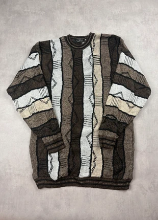 Pull vintage à motif Y2K style Coogi marron | Taille 2XL, marca: Vintage Dressing, estado: Muy bueno, tamaño: XXL, 24,90 €, 26,85 € Protección al comprador Pro incluida