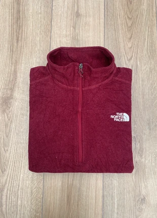 Veste Polaire the north face half zip 1/4 zip col camionneur | bordeaux logo brodé | taille M, marque: The North Face, état: Très bon état, taille: M, 33,00 €, 35,35 € Protection acheteurs incluse