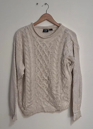 Pull en maille Vintage Dressing blanc - M Femme, brand: Vintage Dressing, condition: Very good, size: M / 38 / 10, €8.00, €9.10 includes Buyer Protection