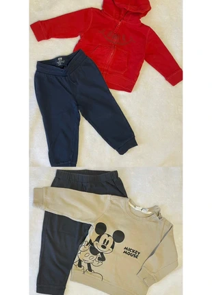 Lote 2 chandal entretiempo bebé 👶🏼 12-18 meses, marque: H&M, état: Très bon état, taille: 12-18 mois / 80 cm, 13,50 €, 14,88 € Protection acheteurs incluse