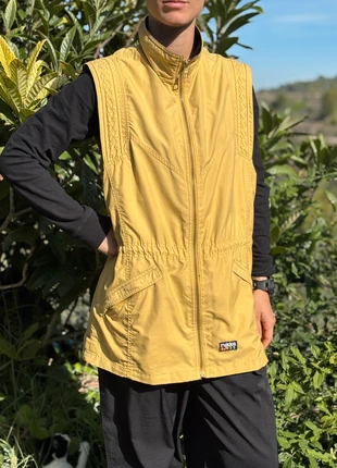 Vintage 90s Mustard Rukka Finnish Active Oversize Vest, merk: Rukka, staat: Heel goed, maat: L / 40 / 12, € 18,00, € 19,60 inclusief Kopersbescherming