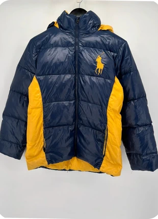 Doudoune Polo Ralph Lauren Marine jaune Homme taille S SKU296, marque: Polo Ralph Lauren, état: Très bon état, taille: S, 55,00 €, 58,45 € Protection acheteurs (Pro) incluse