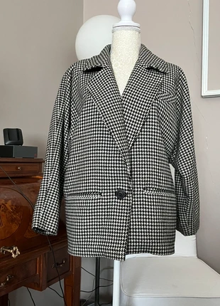 Eleganza Vintage: Giacca Classica Pied de Poule, Made in Italy., marca: Vintage Dressing, estado: Muito bom, tamanho: L / 40 / 12, €12.00, €13.30 inclui Proteção do Comprador