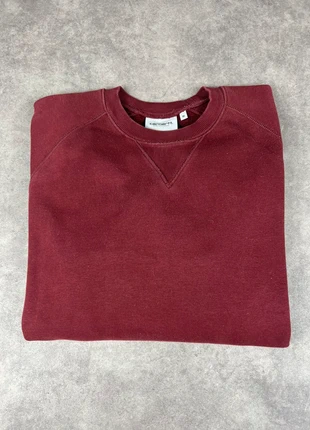 Sweat Carhartt WIP Chase Bordeaux – Logo Brodé Manche – Taille M, brand: Carhartt, condition: Very good, size: M, €20.00, €21.70 includes Buyer Protection