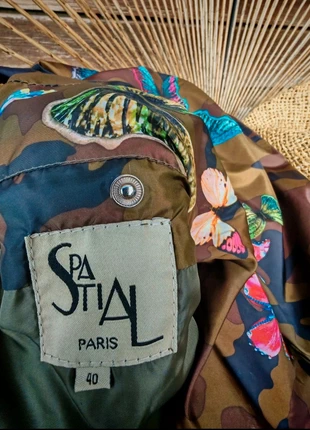 Bombers jacket réversible, marca: Spatial, estado: Muito bom, tamanho: L / 40 / 12, €18.00, €19.60 inclui Proteção do Comprador