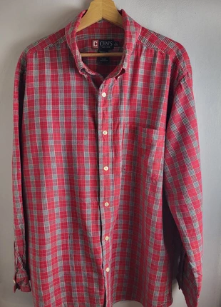 Chemise rayée Chaps – Taille XL – 100 % coton – Élégante et confortable, merk: CHAPS, staat: Heel goed, maat: XL, € 11,00, € 12,25 inclusief Kopersbescherming