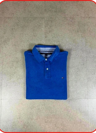 Polo Tommy Hilfiger bleu – Taille L – Très bon état, marke: Tommy Hilfiger, zustand: Sehr gut, größe: L, 25,00 €, 26,95 € inklusive Vinted-Käuferschutz