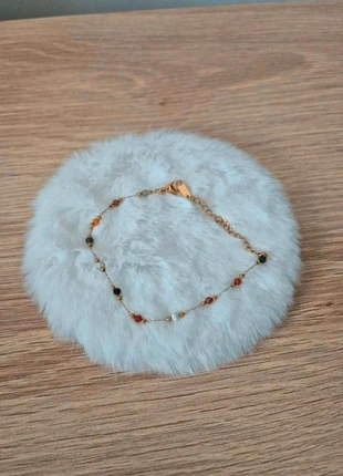 Bracelet femme pierres colorées & finition dorée neuve, brand: Boutique indépendante, condition: New without tags, €9.00, €10.15 includes Buyer Protection