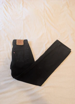 Jean Levi's 501 Noir 31x32, marca: Levi's, estado: Satisfatório, tamanho: PT 40 | W31, €5.00, €5.95 inclui Proteção do Comprador