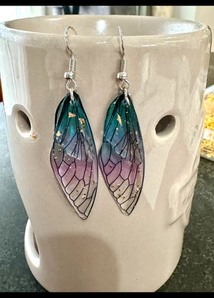 Boucles d’oreille aile de fée, marque: Fait Main, état: Neuf sans étiquette, 4,00 €, 4,90 € Protection acheteurs incluse