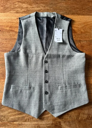 Gilet de costume Devred gris taille M. neuf avec étiquette, marke: Devred, zustand: Neu, mit Etikett, größe: M, 35,00 €, 37,45 € inklusive Vinted-Käuferschutz