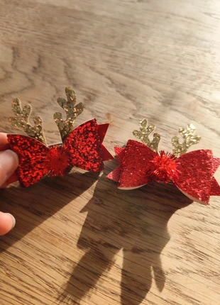 Lot de 2 barrettes cheveux Noël neuves, marque: Accessories, état: Neuf sans étiquette, 2,50 €, 3,33 € Protection acheteurs incluse