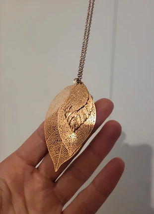 Collar hojas en oro rosa, merk: collar ojas, staat: Heel goed, € 3,00, € 3,85 inclusief Kopersbescherming