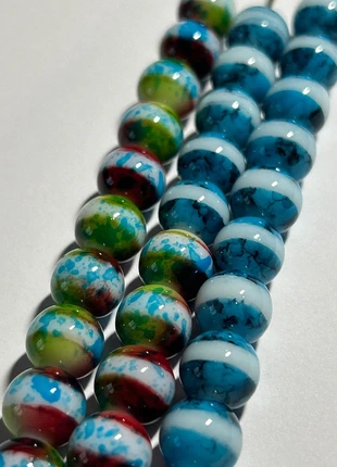 U3, Duo de 30 perles 10mm verre, estado: Muy bueno, 3,90 €, 4,80 € Protección al comprador Pro incluida