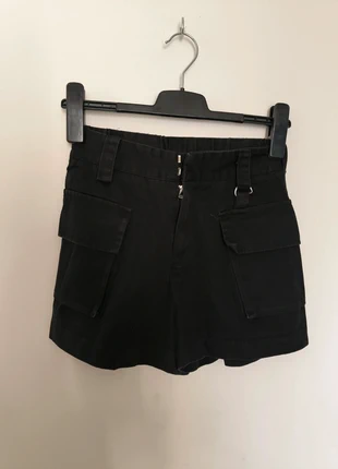 Short cargo noir – Jennyfer – Taille 36, marque: Jennyfer, état: Très bon état, taille: S / 36 / 8, 6,00 €, 7,00 € Protection acheteurs incluse