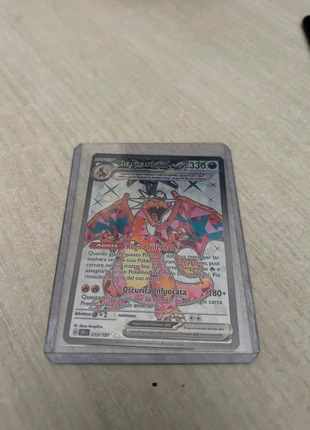 Charizard Ex Ossidiana Infuocata 215, marque: Pokémon, état: Comme neuf, 10,00 €, 11,20 € Protection acheteurs incluse