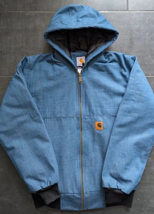 The 2025 Carhartt active reworked jacket in denim, marca: Carhartt, estado: Novo sem etiquetas, tamanho: M, €99.00, €104.65 inclui Proteção do Comprador Pro