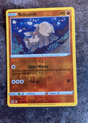 Relicanth 101/196 Epée et Bouclier Origine Perdu Reverse Pokemon, brand: Pokémon, condition: Good, €1.00, €1.75 includes Buyer Protection Pro