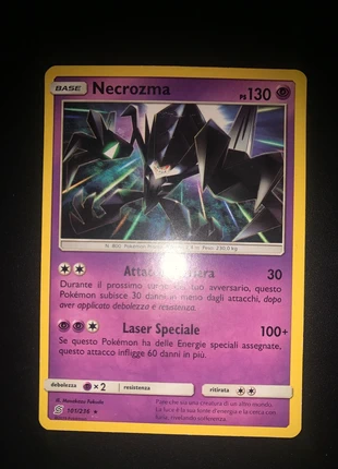 Necrozma Rara Carta 101/236 Italiano Pokemon Sintonia Mentale Ita, marke: Pokémon, zustand: Sehr gut, 1,00 €, 1,75 € beinhaltet Vinted-Käuferschutz Pro