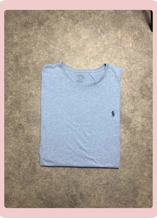 T-shirt Ralph Lauren bleu clair col rond homme taille L, brand: Ralph Lauren, condition: Very good, size: L, €23.00, €24.85 includes Buyer Protection