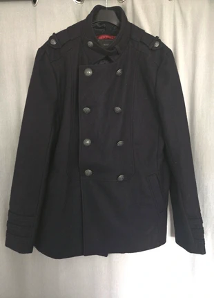 manteau veste homme style officier laine caban en laine Marquis taille L haut de gamme., marke: Marquis, zustand: Sehr gut, größe: L, 10,90 €, 12,15 € inklusive Vinted-Käuferschutz