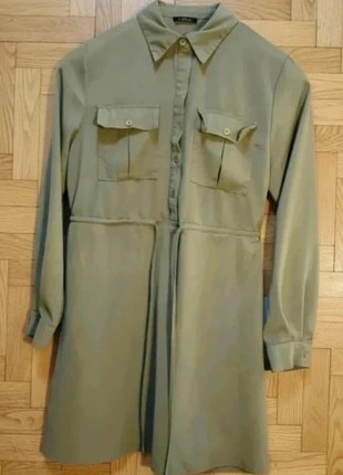 Robe fluide ceinturée manches longues – Jade & Me – Taille S – Kaki – Très bon état, marca: Jade & me, estado: Muy bueno, tamaño: S / 36 / 8, 3,90 €, 4,80 € Protección al comprador Pro incluida