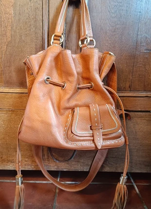sac à main lancel premier flirt, cuir camel grainé, marca: Lancel, estado: Bom, €180.00, €189.70 inclui Proteção do Comprador
