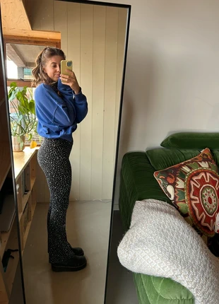 Sterretjes flair legging/broek, merk: merkloos, staat: Goed, maat: XS / 34 / 6, € 8,50, € 9,63 inclusief Kopersbescherming