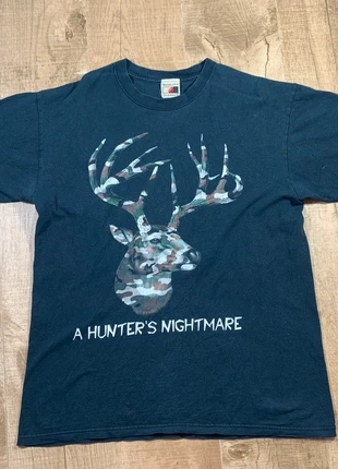 Teeshirt Quality Classics / A Hunter’s Nightmare / L / 55x74,5 cm / Camouflage de cerf /0343, marke: Alstyle Apparel & Activewear, zustand: Gut, größe: L, 3,00 €, 3,85 € beinhaltet Vinted-Käuferschutz Pro