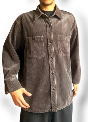 Veste Uniqlo Marron Vert à Boutons – Deux Poches Poitrine – 100% Coton – Taille L, marca: Uniqlo, estado: Muy bueno, tamaño: L, 24,90 €, 26,85 € Protección al comprador incluida