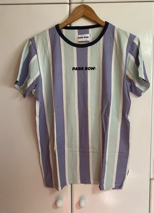 Camiseta rayas unisex, marca: park row, estado: Muy bueno, tamaño: M, 7,00 €, 8,05 € Protección al comprador incluida