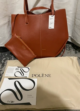 Sac à main Polène Cyme Cognac, brand: Polène, condizioni: Ottime, €99.99, €105.69 include la Protezione acquisti