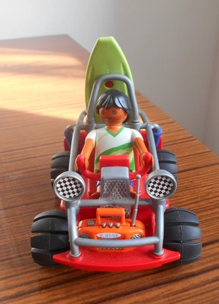 Playmobil buggy et surfeur, marca: Playmobil, estado: Bueno, tamaño: 4 años / 104 cm, 4,00 €, 4,90 € Protección al comprador incluida