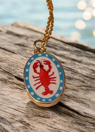 Lobster pendant. 18inch stainless steel chain., brand: The jewellery Edit K&F, condition: New with tags, £9.99, £11.19 includes Buyer Protection