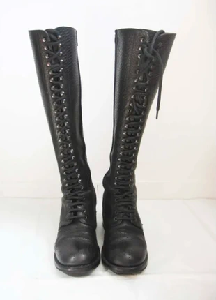 Bottes cuir lacées Free-lance, marca: FREE LANCE, estado: Muito bom, tamanho: 38, €170.00, €179.20 inclui Proteção do Comprador