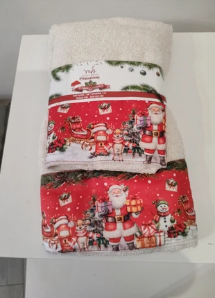 Set asciugamani da bagno Natalizi, brand: Mastro Bianco, condizioni: Nuovo con cartellino, €5.00, €5.95 include la Protezione acquisti
