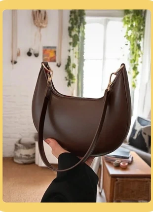 Sac baguette marron chocolat effet cuir, estado: Muy bueno, 26,99 €, 29,04 € Protección al comprador incluida