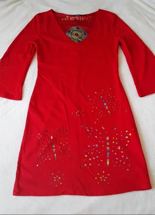 Vestito Desigual, marca: Desigual, estado: Nuevo sin etiquetas, tamaño: S / 36 / 8, 11,00 €, 12,25 € Protección al comprador incluida