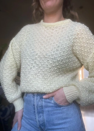 Pull maille laine popcorn oversize vintage, brand: Vintage Dressing, condizioni: Ottime, taglia: S / IT 40 / EU 36, €20.00, €21.70 include la Protezione acquisti Pro