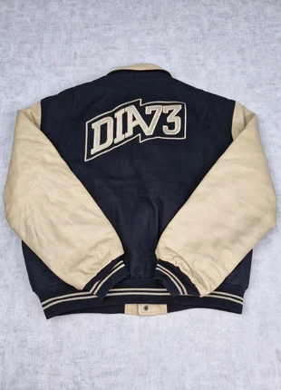 Veste en Cuir Dia Vintage Beige Noir HipHop Skate, brand: Vintage Dressing, condition: Very good, size: XL, €69.90, €74.10 includes Buyer Protection Pro