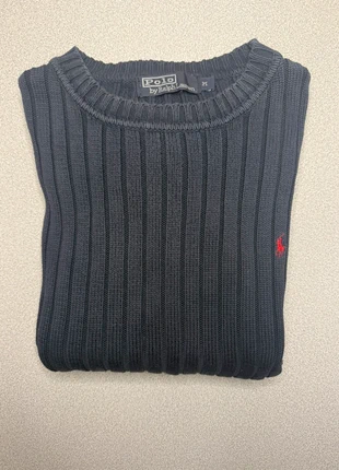 Pull torsadé Ralph Lauren – Bleu marine – Taille M, merk: Ralph Lauren, staat: Heel goed, maat: M, € 40,00, € 42,70 inclusief Kopersbescherming