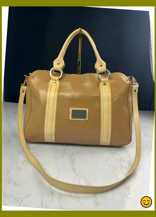 Sac à main et à bandoulière Lancaster couleur beige pour femme, brand: Lancaster, condizioni: Buone, €32.00, €34.30 include la Protezione acquisti