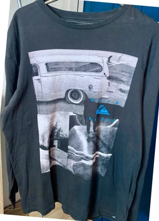 TEE shirt manches longues quicksilver, marca: Quicksilver, estado: Muito bom, tamanho: L, €11.00, €12.25 inclui Proteção do Comprador