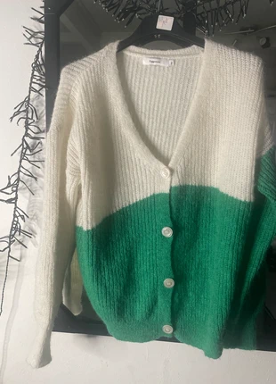 Gilet Cappana bicolore blanc et vert, marke: cappana, zustand: Neu, größe: M / 38 / 10, 12,00 €, 13,30 € inklusive Vinted-Käuferschutz