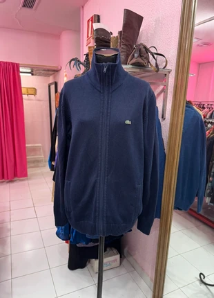 Cárdigan lacoste azul marino básico hombre, marque: Lacoste, état: Très bon état, taille: L, 50,00 €, 53,20 € Protection acheteurs (Pro) incluse